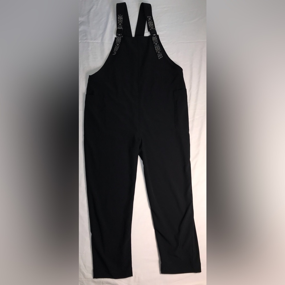 KAVU Black Overalls + Kavu top with Geometric Straps - Picture 6 of 16